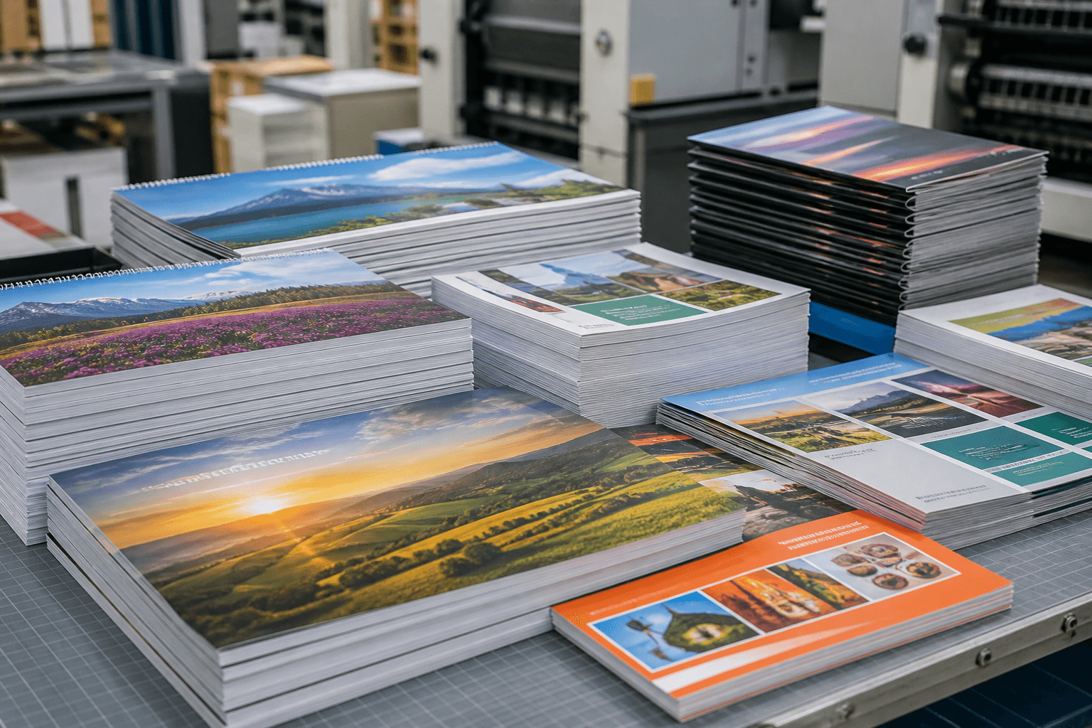 Commercial printed materials