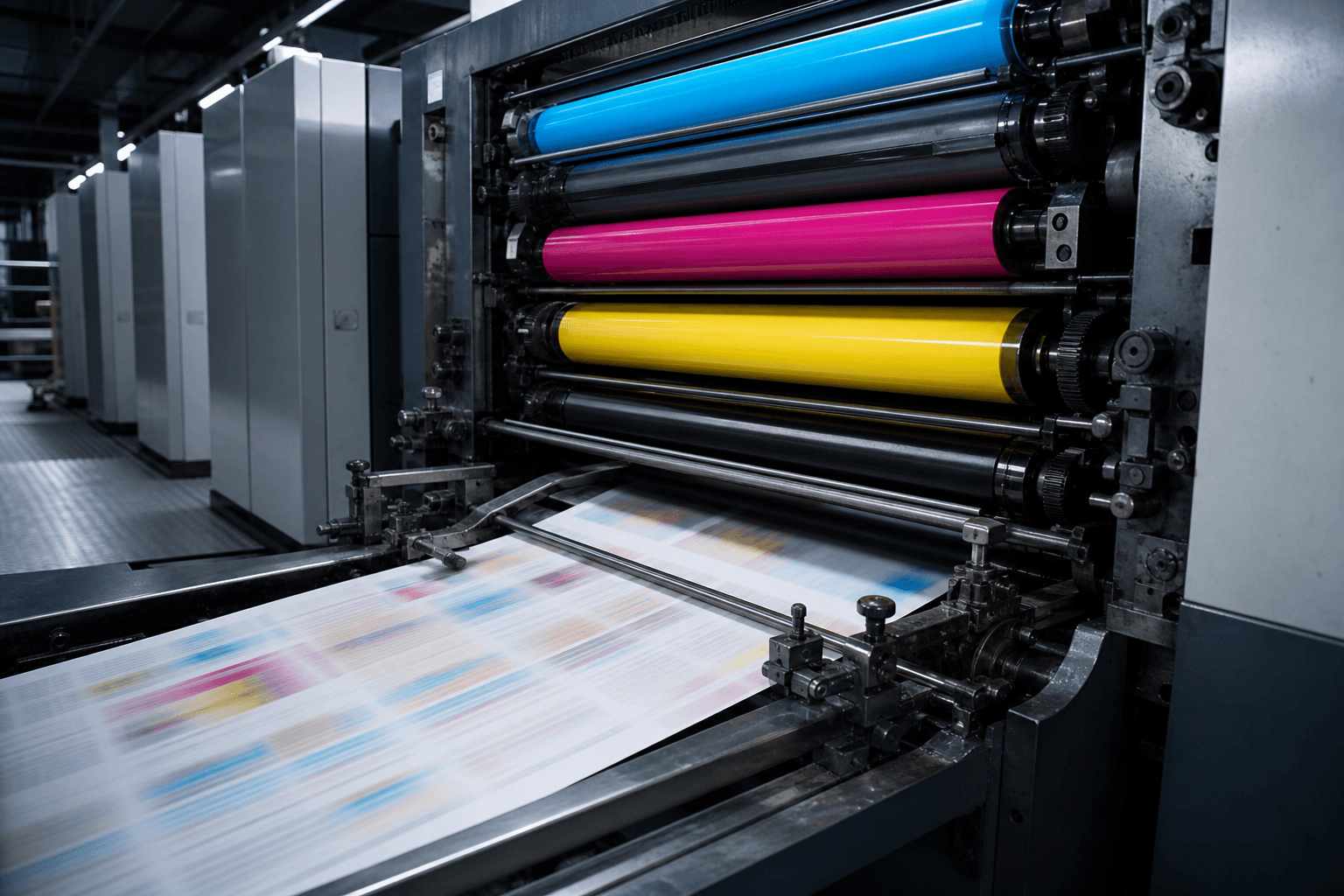 Offset printing press
