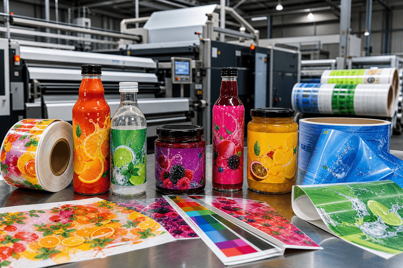 Labels and shrink sleeves